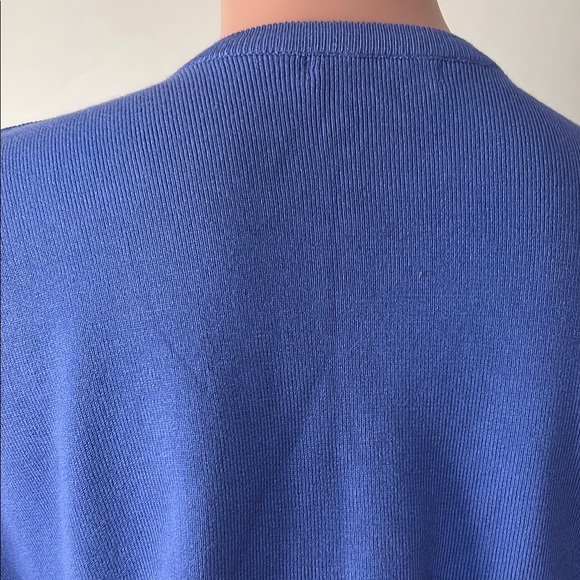 Staccato Blue Dolman Sleeve Knit Top T Shirt Women’s Size Medium - Picture 8 of 10